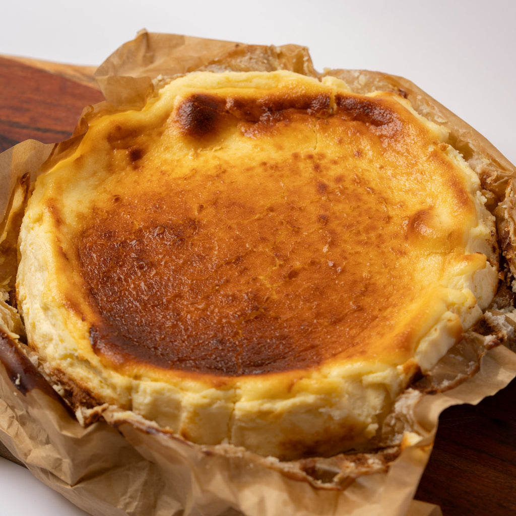 Butter Pecan Basque Cheesecake