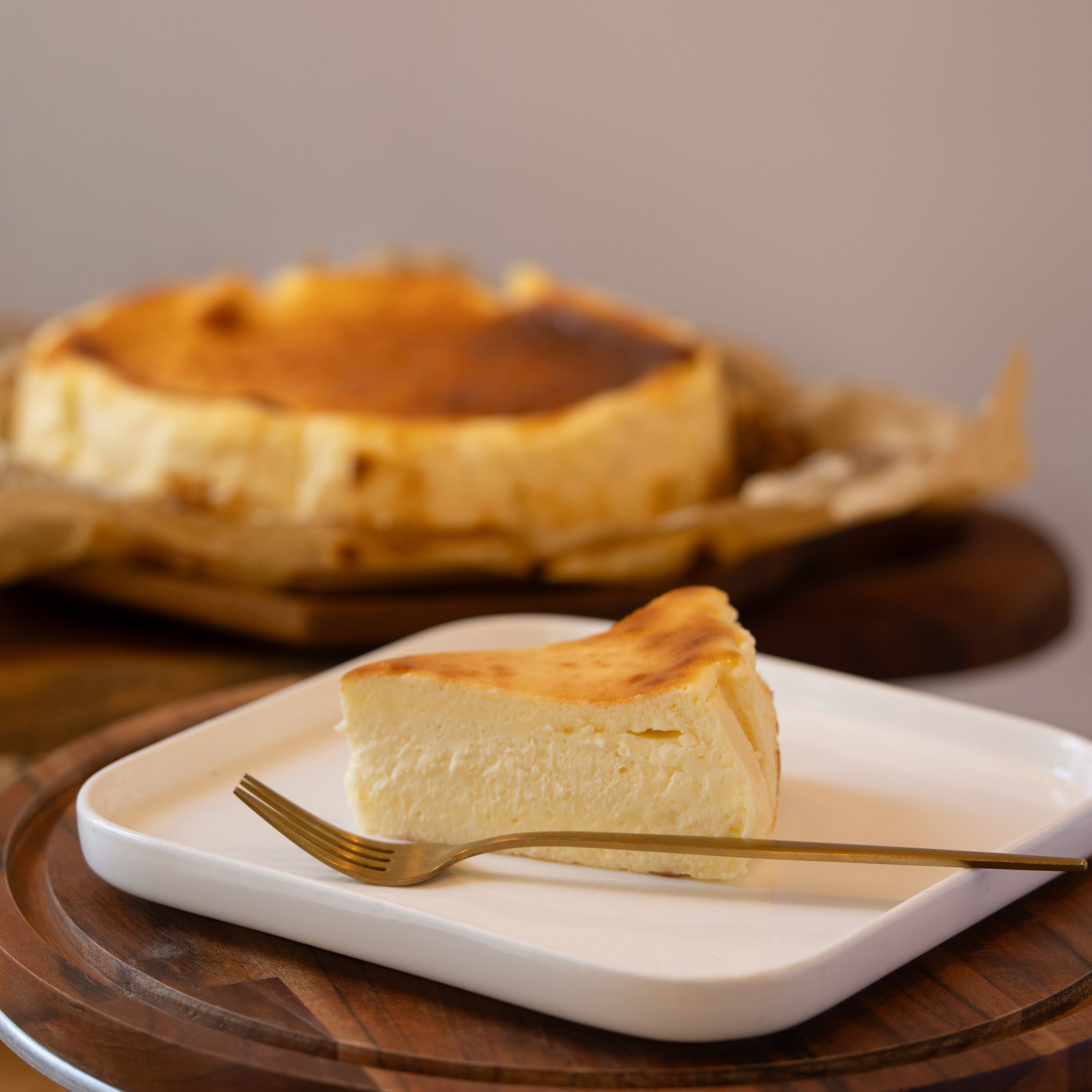 Classic Basque Cheesecake