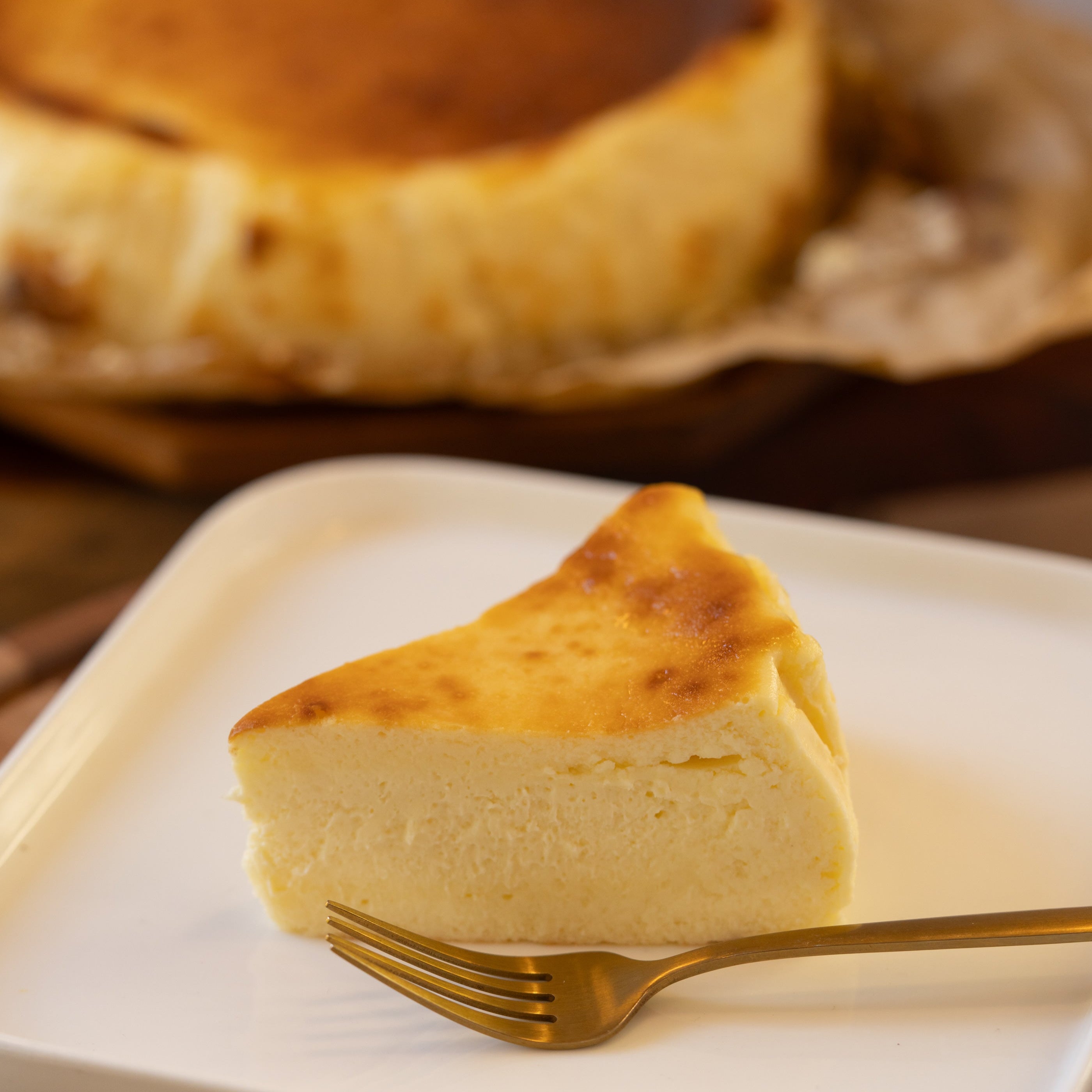 Classic Basque Cheesecake