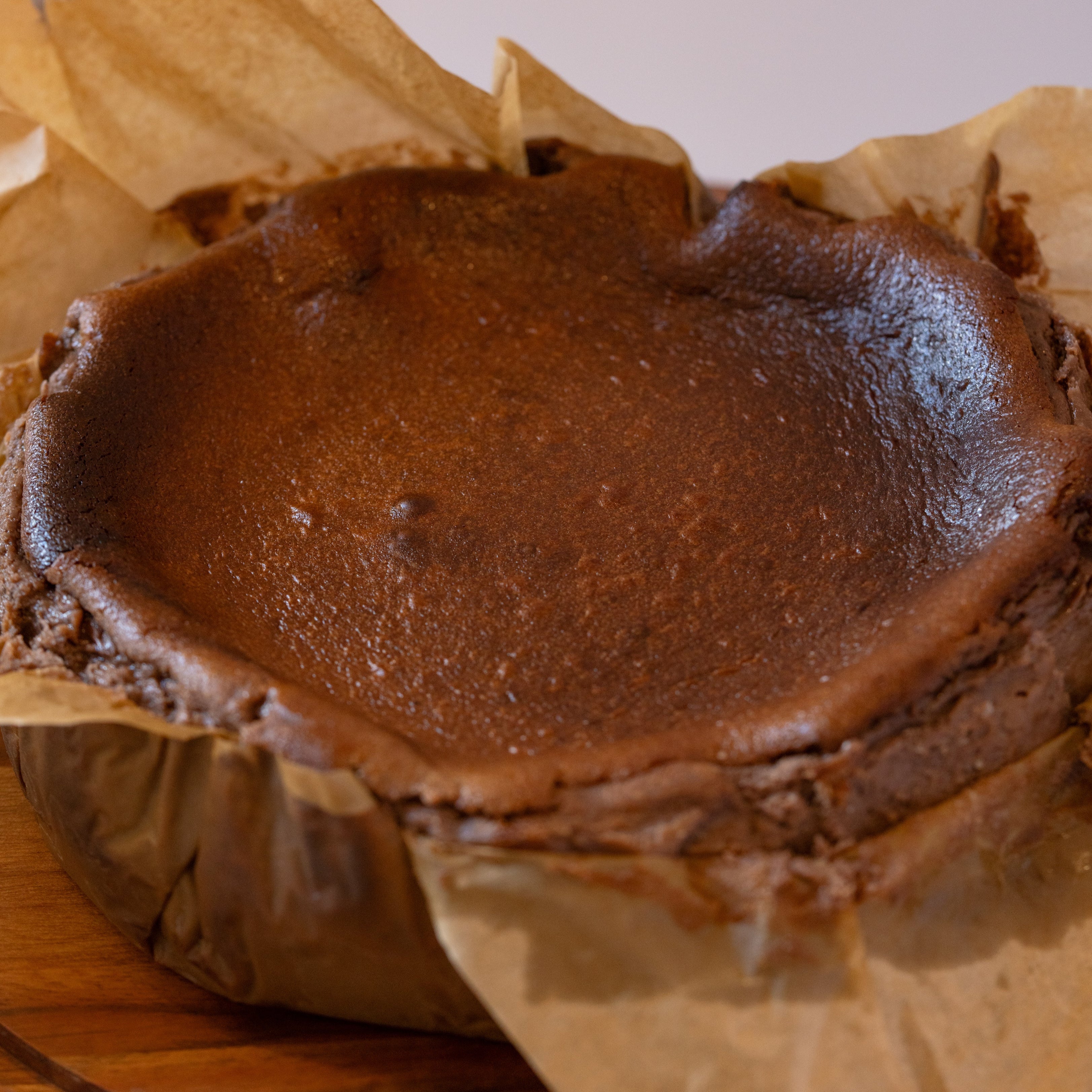 Chocolate Basque Cheesecake