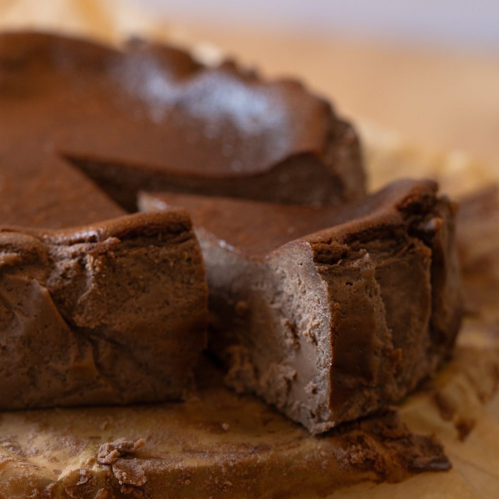 Chocolate Basque Cheesecake